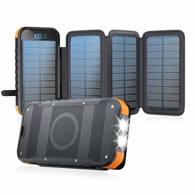 qualité  Multifunctional Mah Solar Powerbank Power Charger Wireless Charging Power Bank 16000 Station Fast Charging Support Customization For Outdoor usine